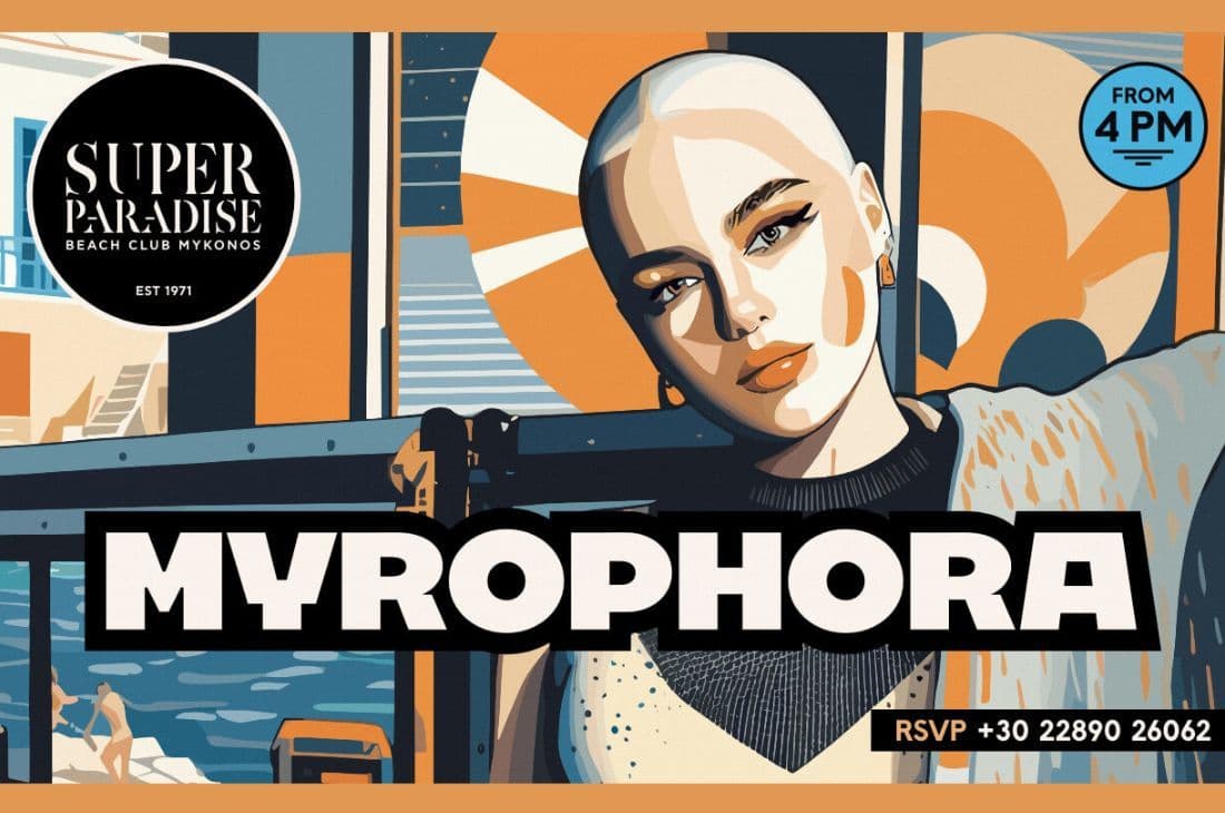 An image of 26th of June | Myrophora | Super Paradise | Mykonos