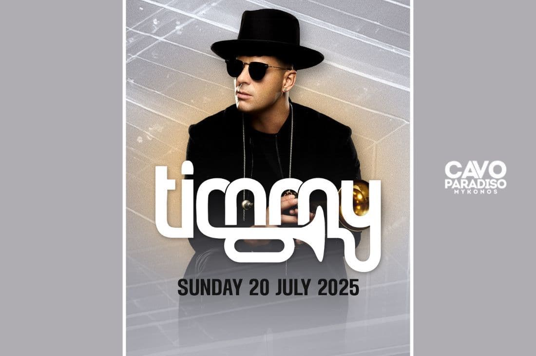 An image of 20th of July | Timmy Trumpet x Argie x Terry | Cavo Paradiso | Mykonos