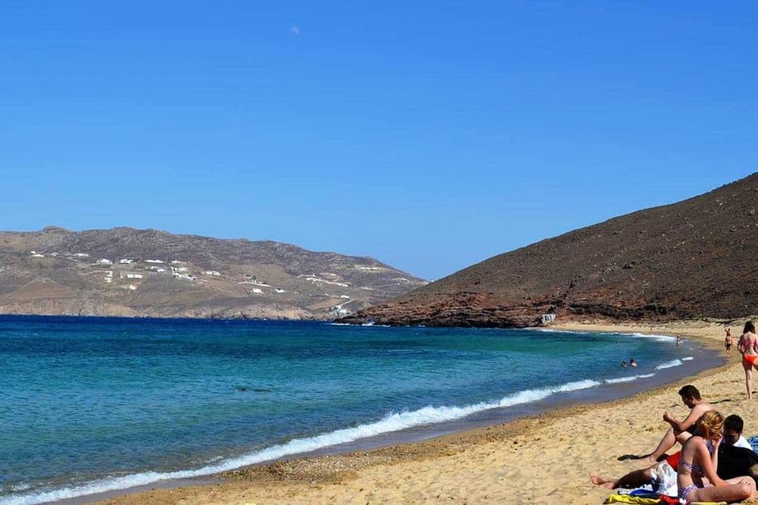 An image of Panormos Mykonos