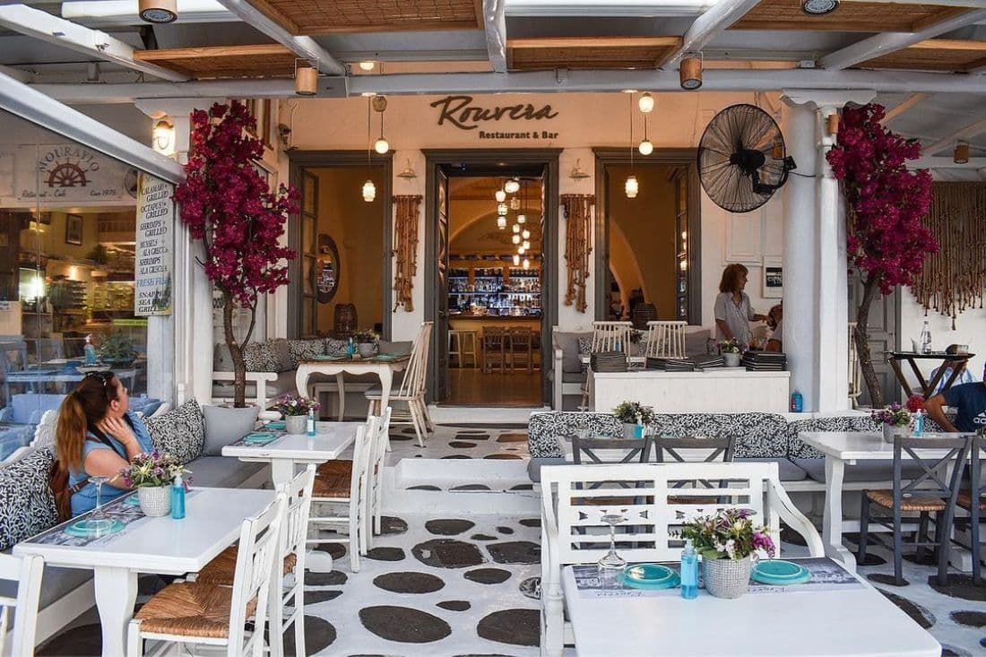 An image of Rouvera Restaurant and Bar Mykonos