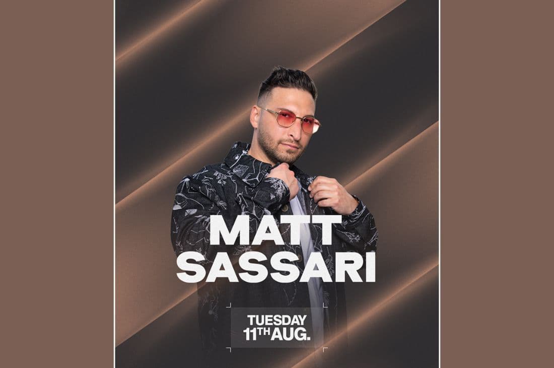 An image of 11th of August | Matt Sassari | Tropicana | Mykonos