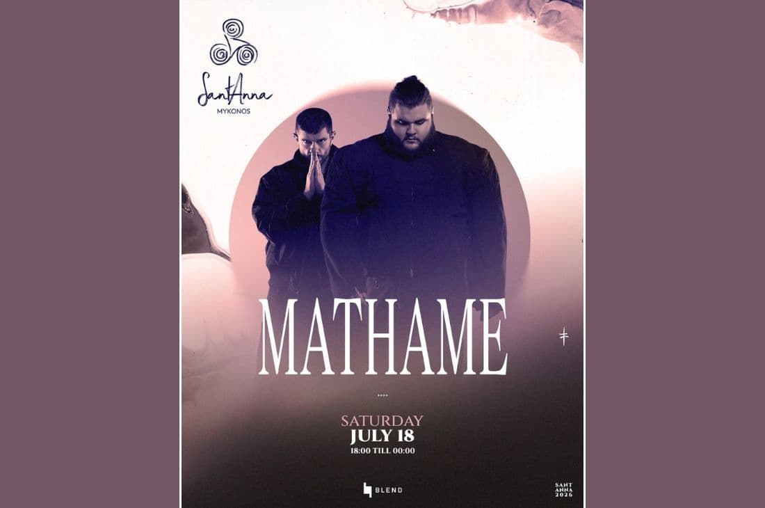 An image of 18th of July | Mathame | SantAnna | Mykonos
