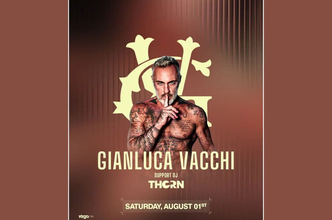 An image of 1st of August | Gianluca Vacchi | Tropicana | Mykonos