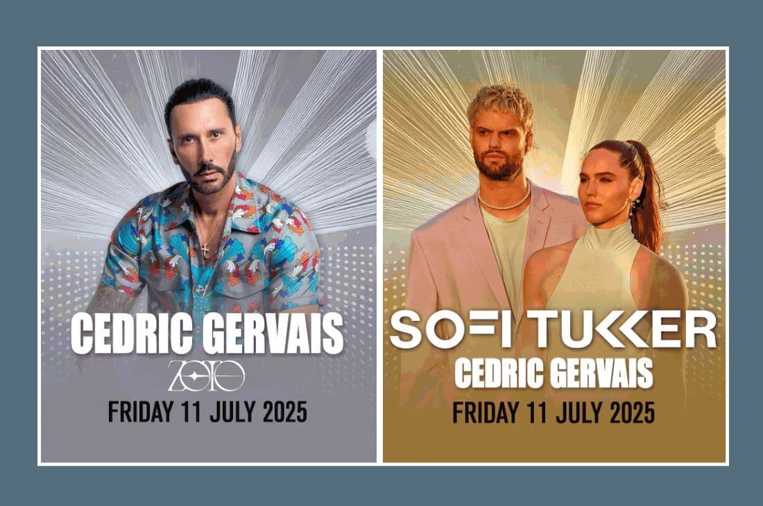 An image of 11 Ιουλίου | Sofi Tukker x Cedric Gervais x Zoto | Cavo Paradiso | Μύκονος