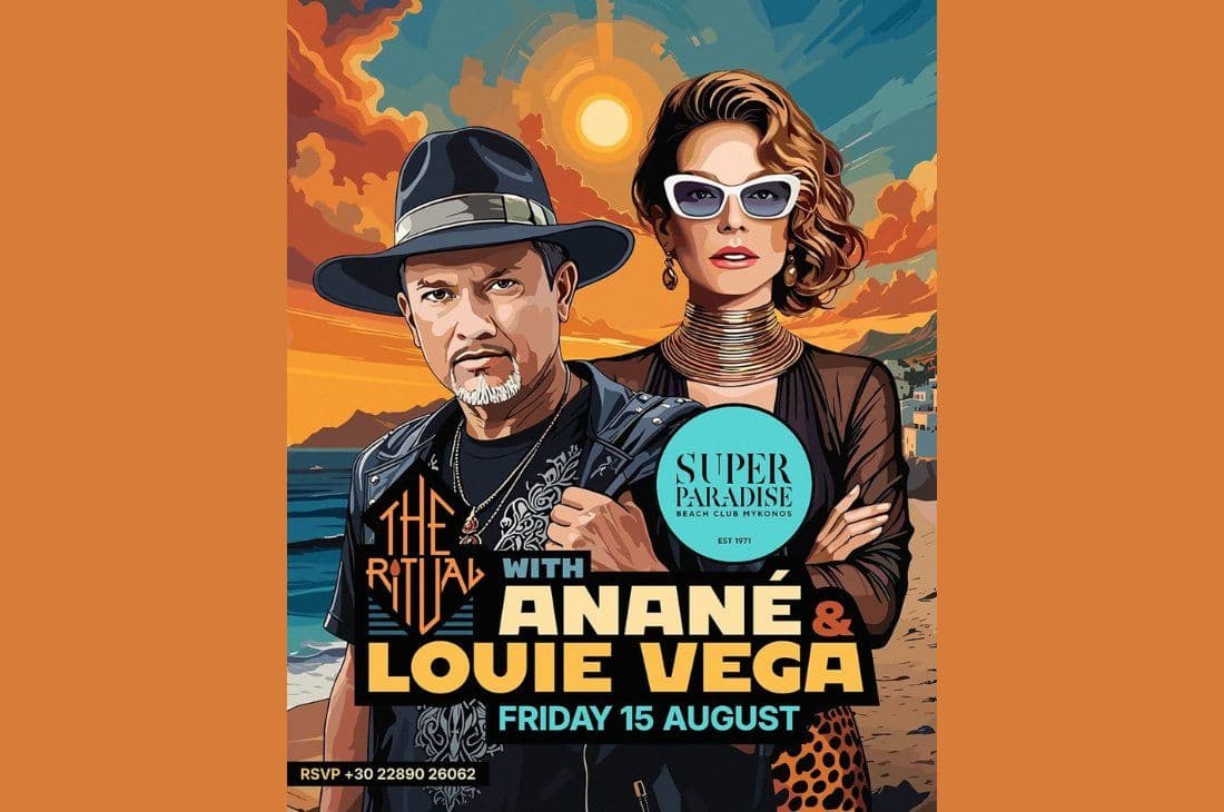An image of 15th of August | Enter The Ritual with Anané & Louie Vega | Super Paradise Beach Club | Mykonos