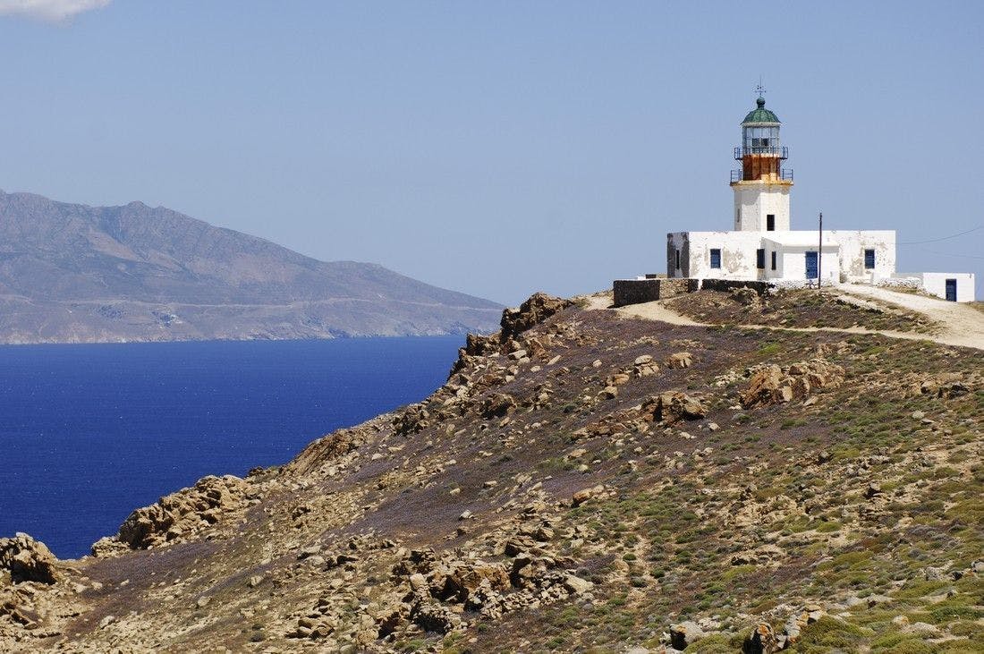 An image of The Armenistis Lighthouse