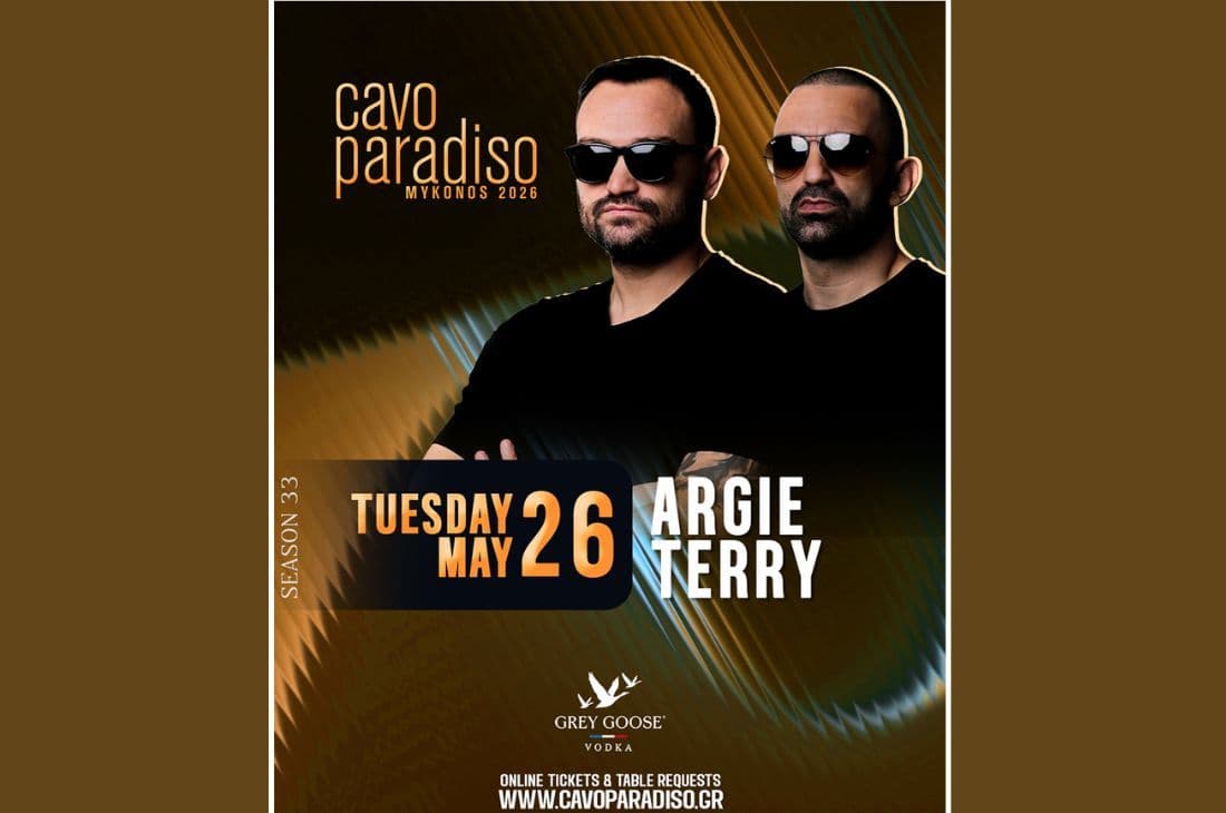 An image of 26th of May | Argie x Terry | Cavo Paradiso | Mykonos