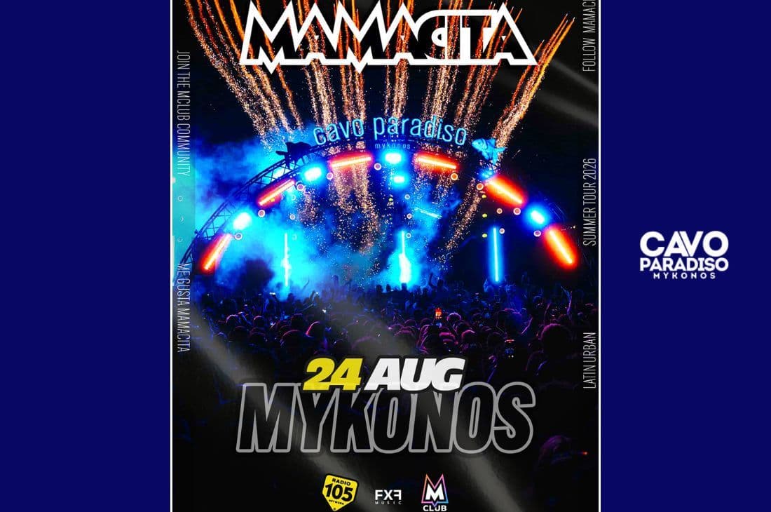 An image of 24th of August | Mamacita | Cavo Paradiso | Mykonos