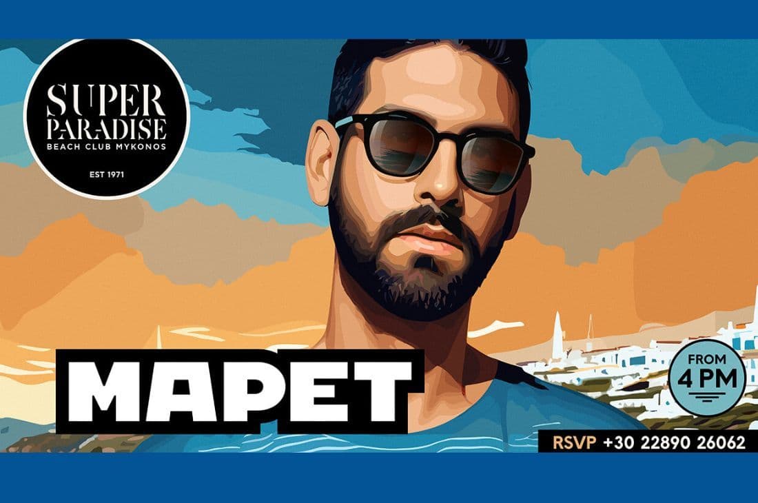 An image of 24th of June | MaPet | Super Paradise Beach | Mykonos