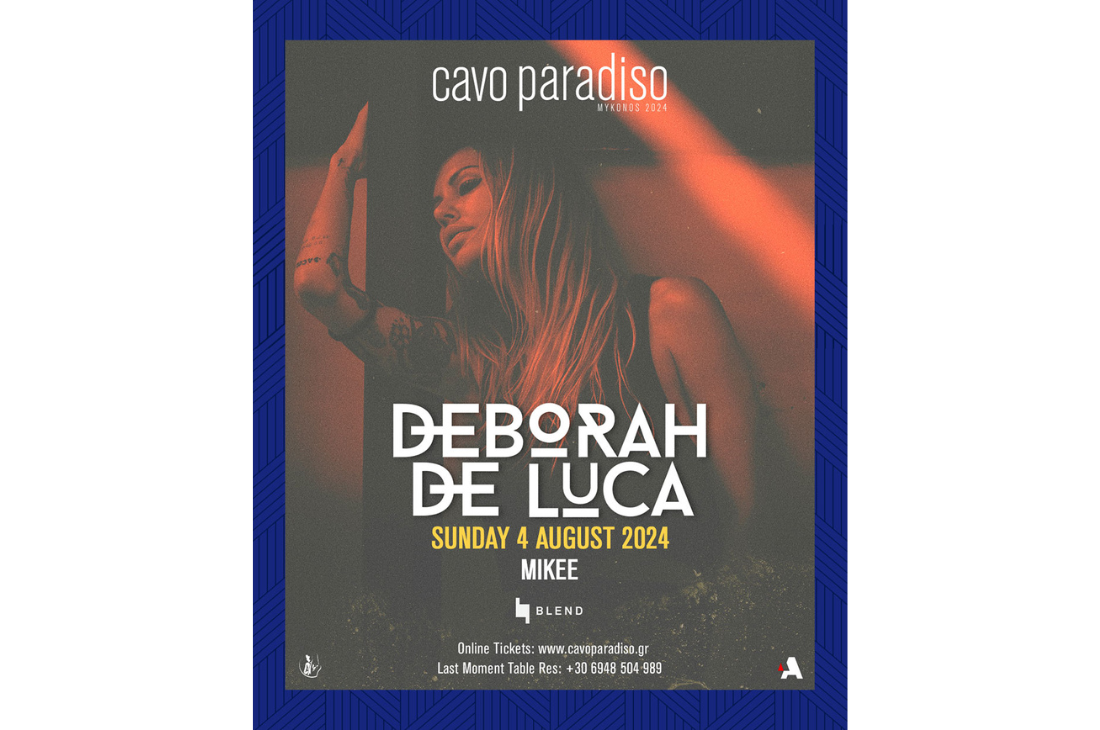 An image of 4 Αυγούστου | Deborah De Luca & Mikee | Cavo Paradiso