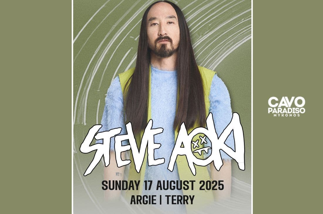 An image of 17th of August | Steve Aoki x Argie x Terry | Cavo Paradiso | Mykonos