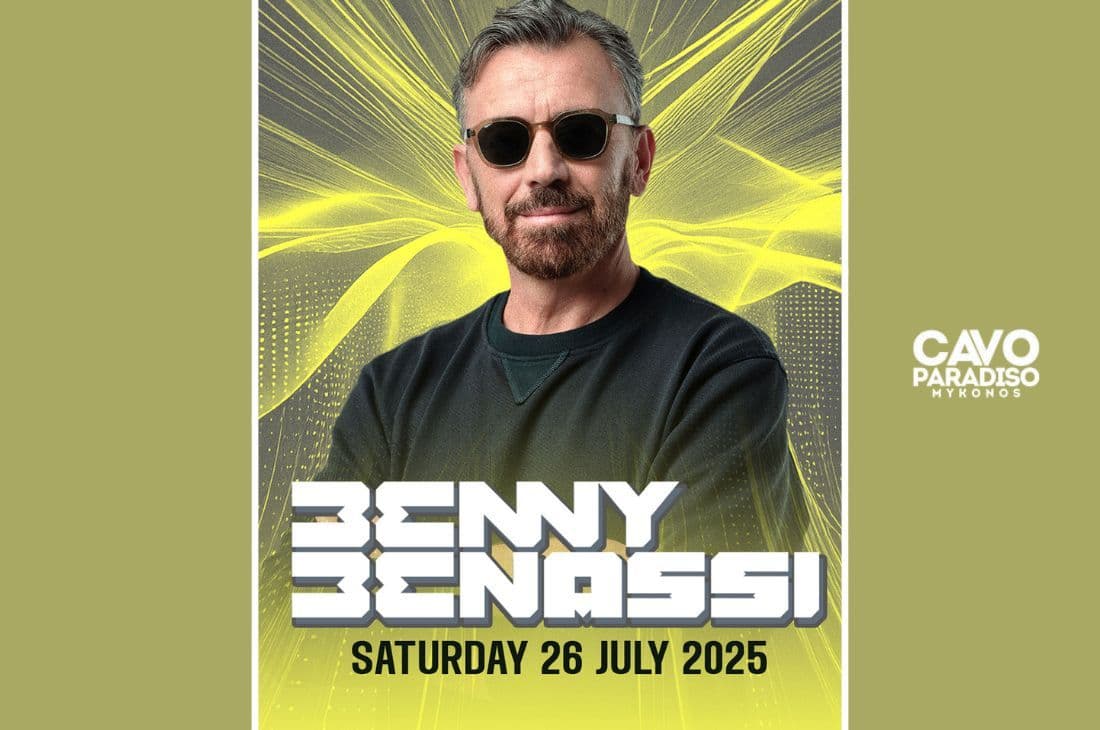 An image of 26th of July | Benny Benassi x Freespirit x Terry | Cavo Paradiso | Mykonos