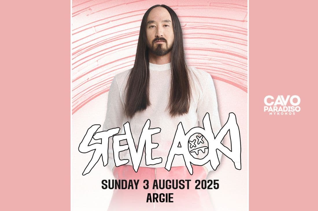 An image of 3rd of August | Steve Aoki x Argie | Cavo Paradiso | Mykonos