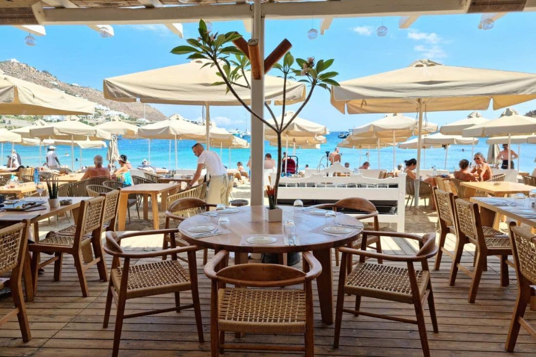 An image of Aperanto Galazio Seaside Cuisine Mykonos