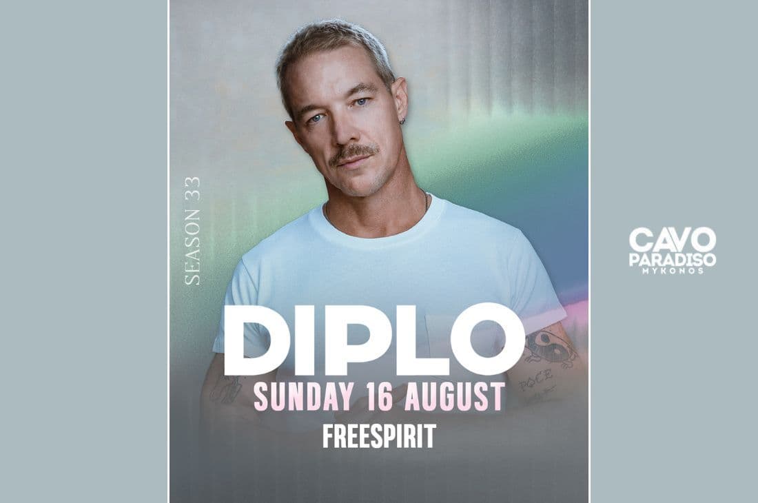 An image of 16th of August | Diplo, Freespirit | Cavo Paradiso | Mykonos