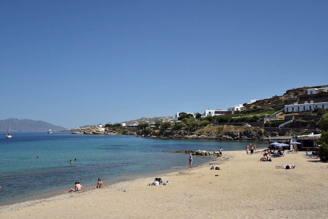 An image of Μεγάλη Άμμος Μύκονος 