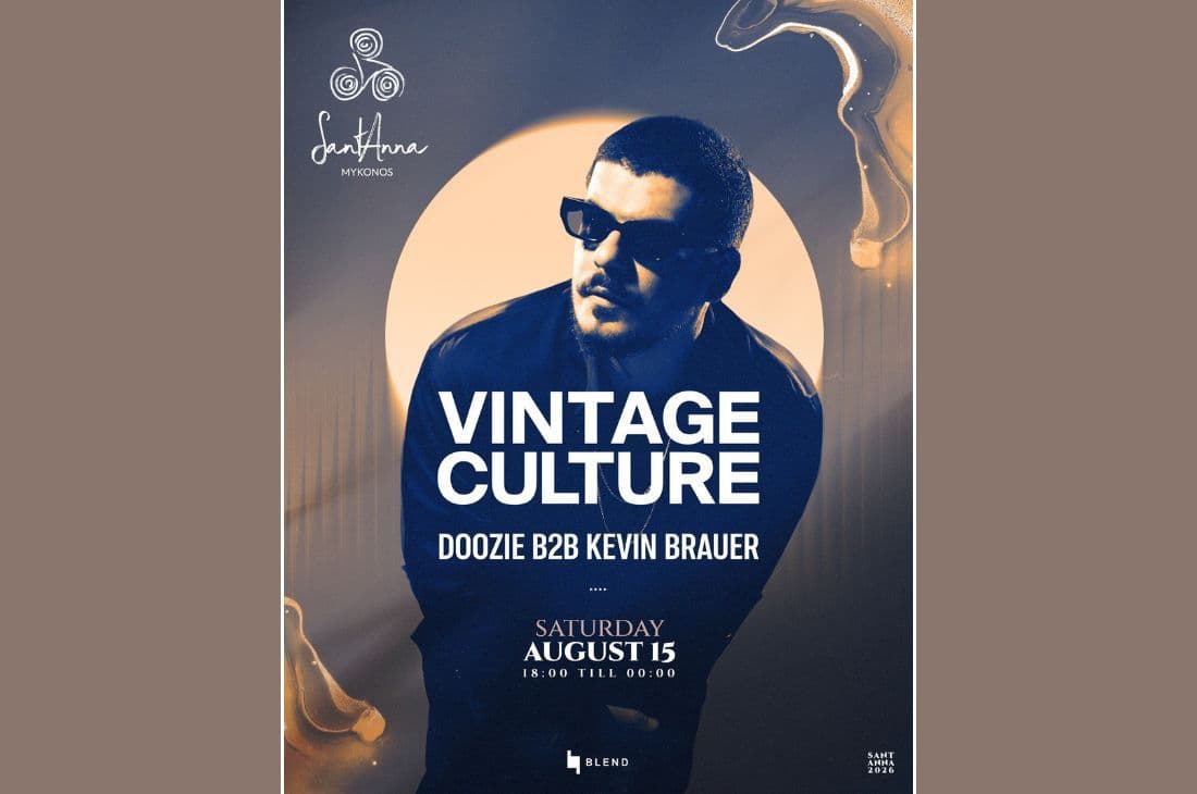 An image of 15th of August | Vintage Culture | SantAnna | Mykonos