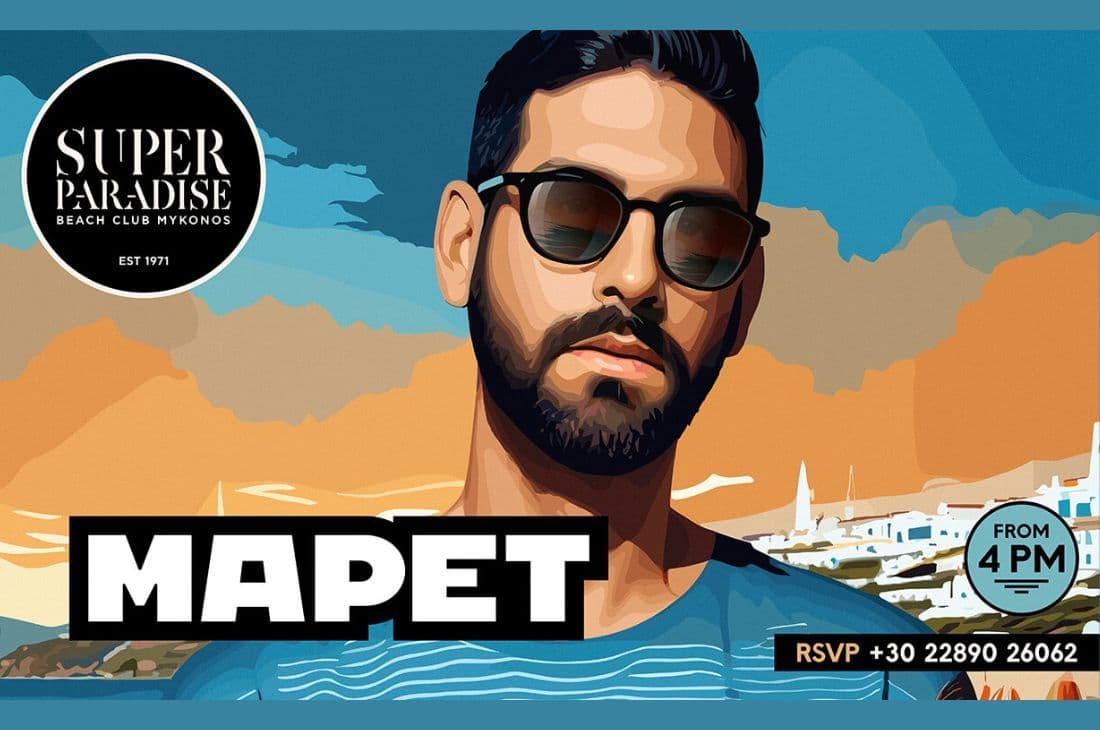 An image of 1st of July | MaPet | Super Paradise | Mykonos