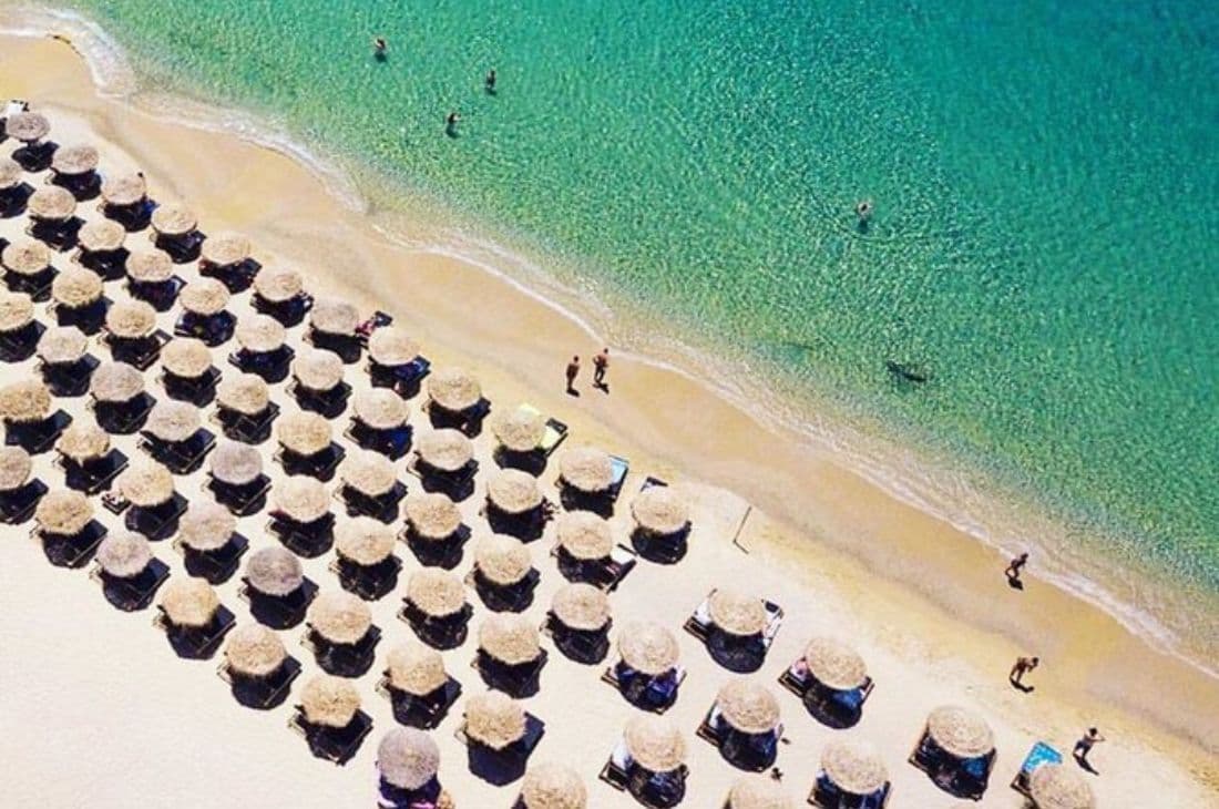 An image of Beach Escape and Free Time in Mykonos Town | iTravel Mykonos