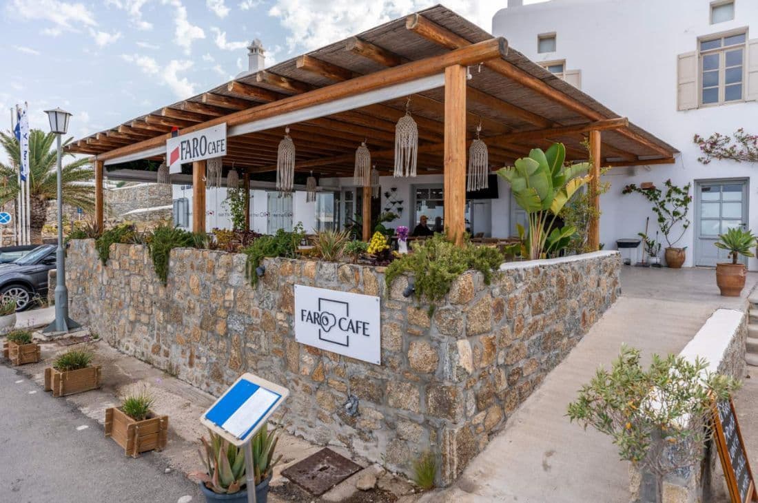 An image of Faro Cafe Μύκονος