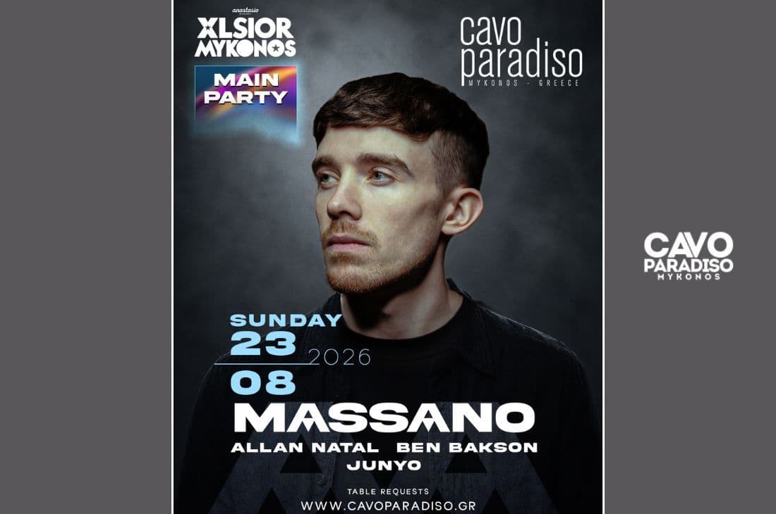 An image of 23rd of August | XLsior Festival | Cavo Paradiso | Mykonos