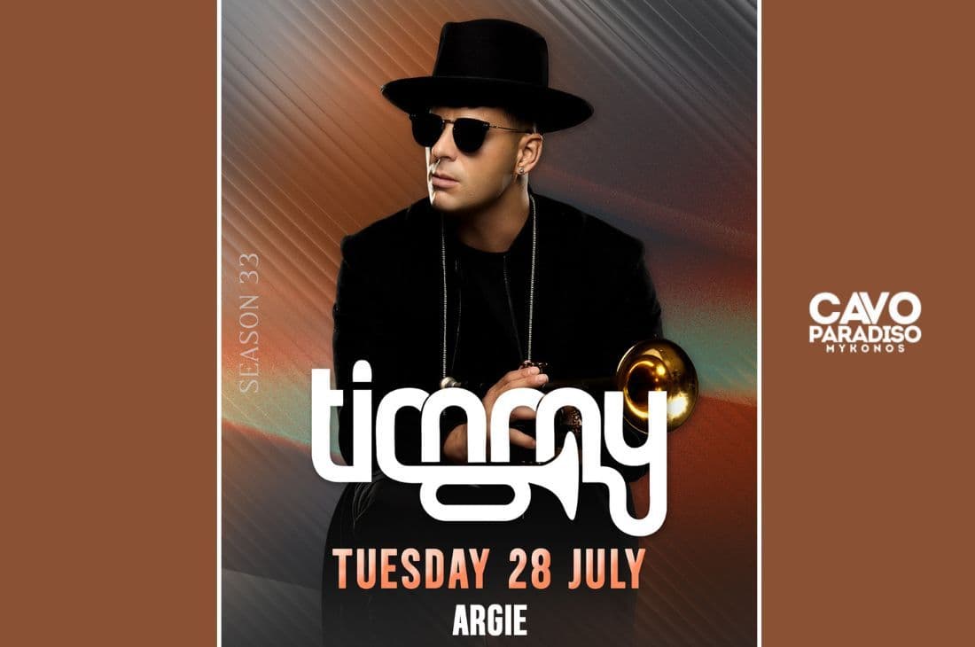An image of 28th of July | Timmy Trumpet, Argie | Cavo Paradiso | Mykonos
